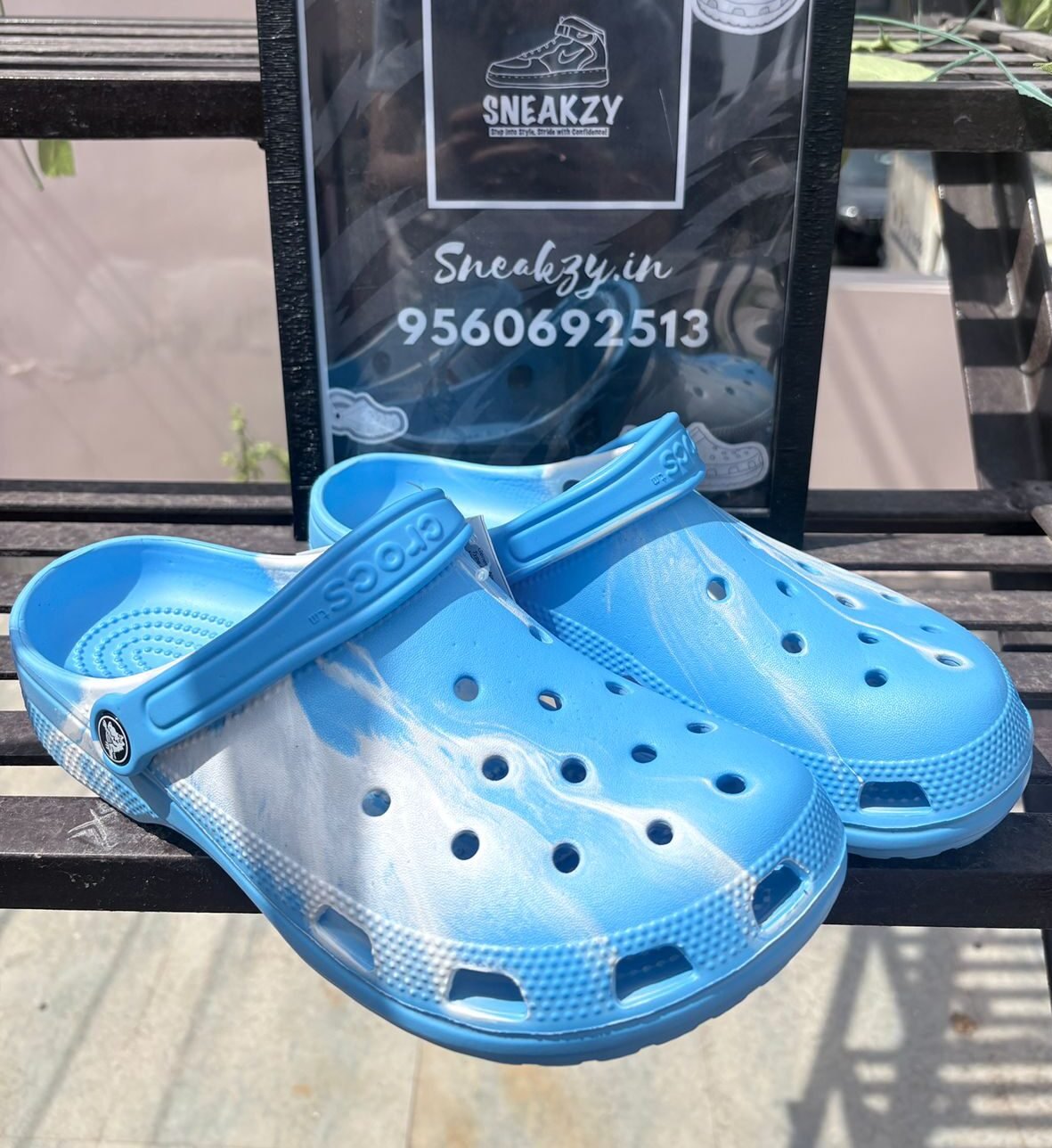 Classic clogs (ocean Marble)